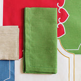 Tessuti Sage Green Napkins - Set of 4